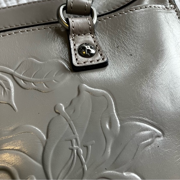 New Patricia Nash Josselin Leather Satchel - Picture 4 of 9